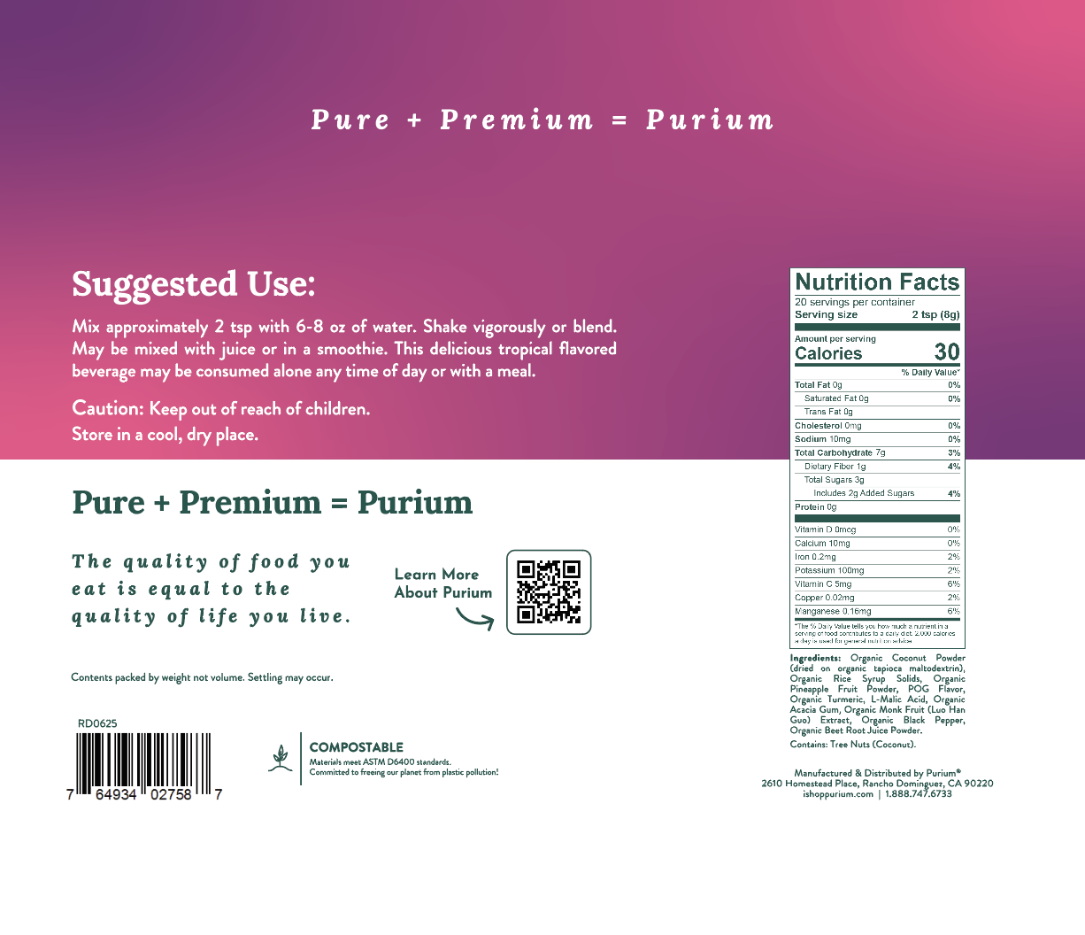Purium - The Transformation Company